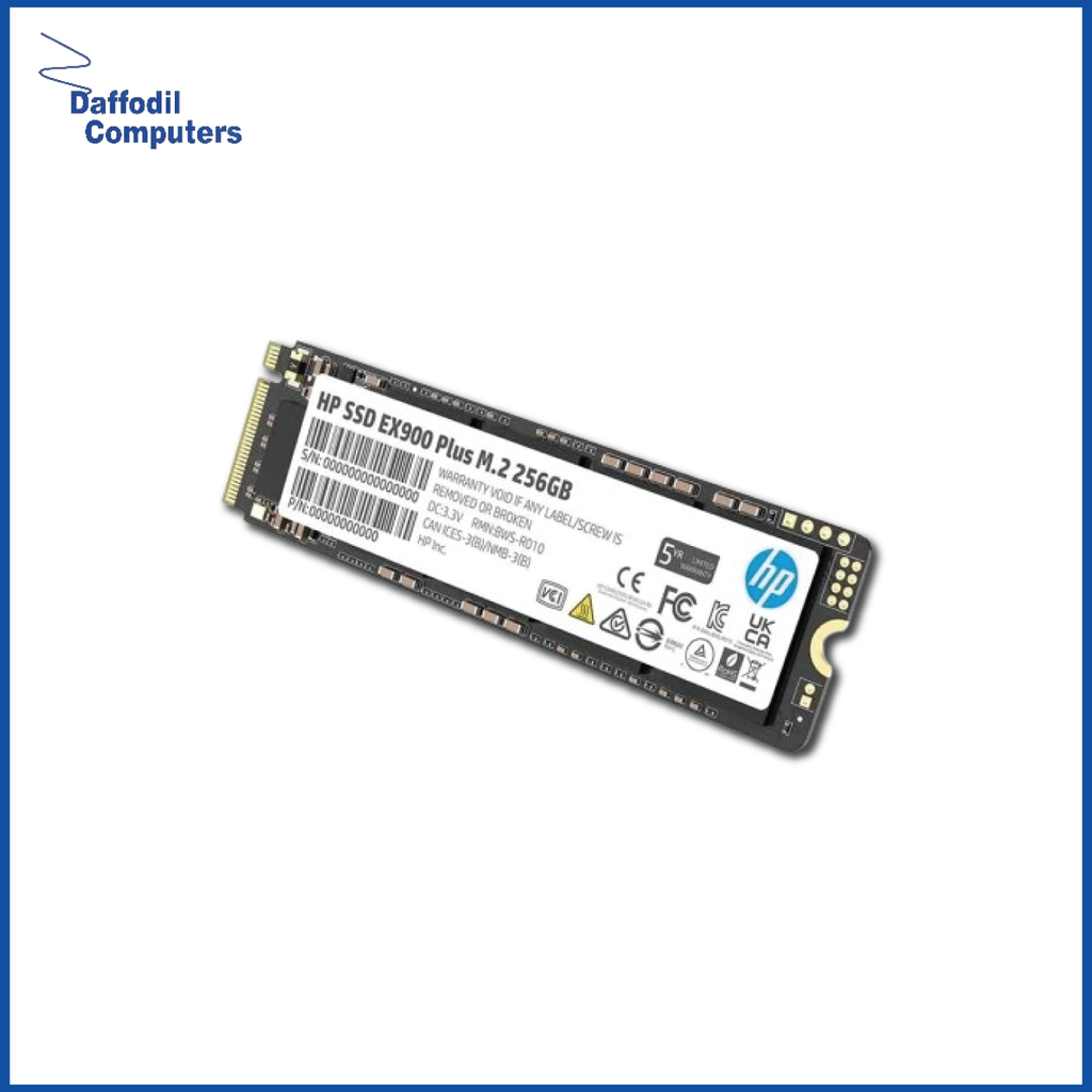 HP EX900 PLUS 256GB M.2 PCIe NVME SSD
