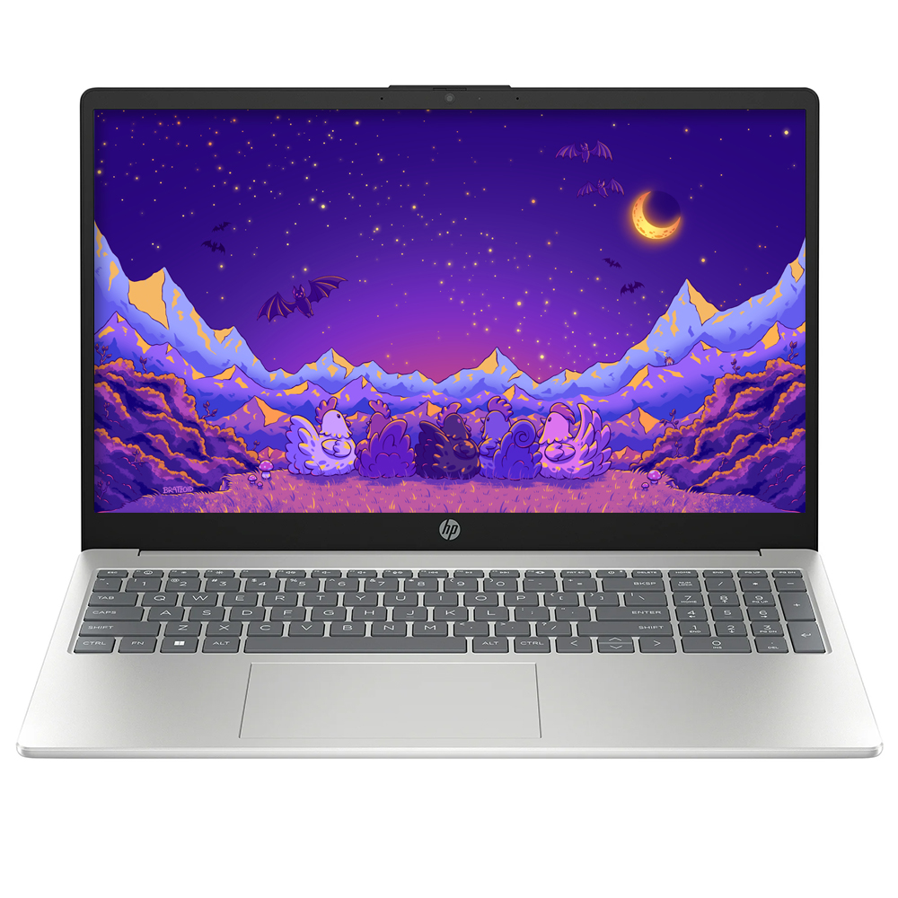 HP 15-fd0095WM, INTEL CORE i5-1235U, 8GB RAM, 256GB SSD, INTEL IRIS XE GRAPHICS, NATURAL SILVER LAPTOP (2 YEARS WARRENTY) 1 YEAR FOR ADAPTER & BATTERY