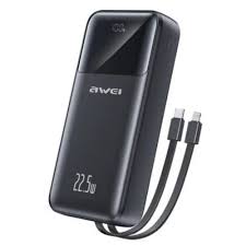 Awei P106K 10000mAh 22.5w Multi Output Power bank