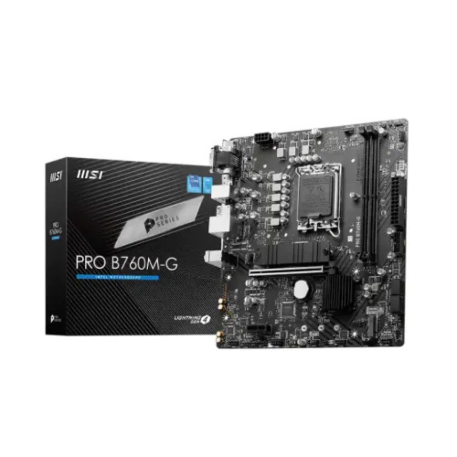MSI PRO B760M G DDR4 mATX MOTHERBOARD