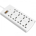 HUNTKEY SZM804 EIGHT SOCKET POWER STRIP